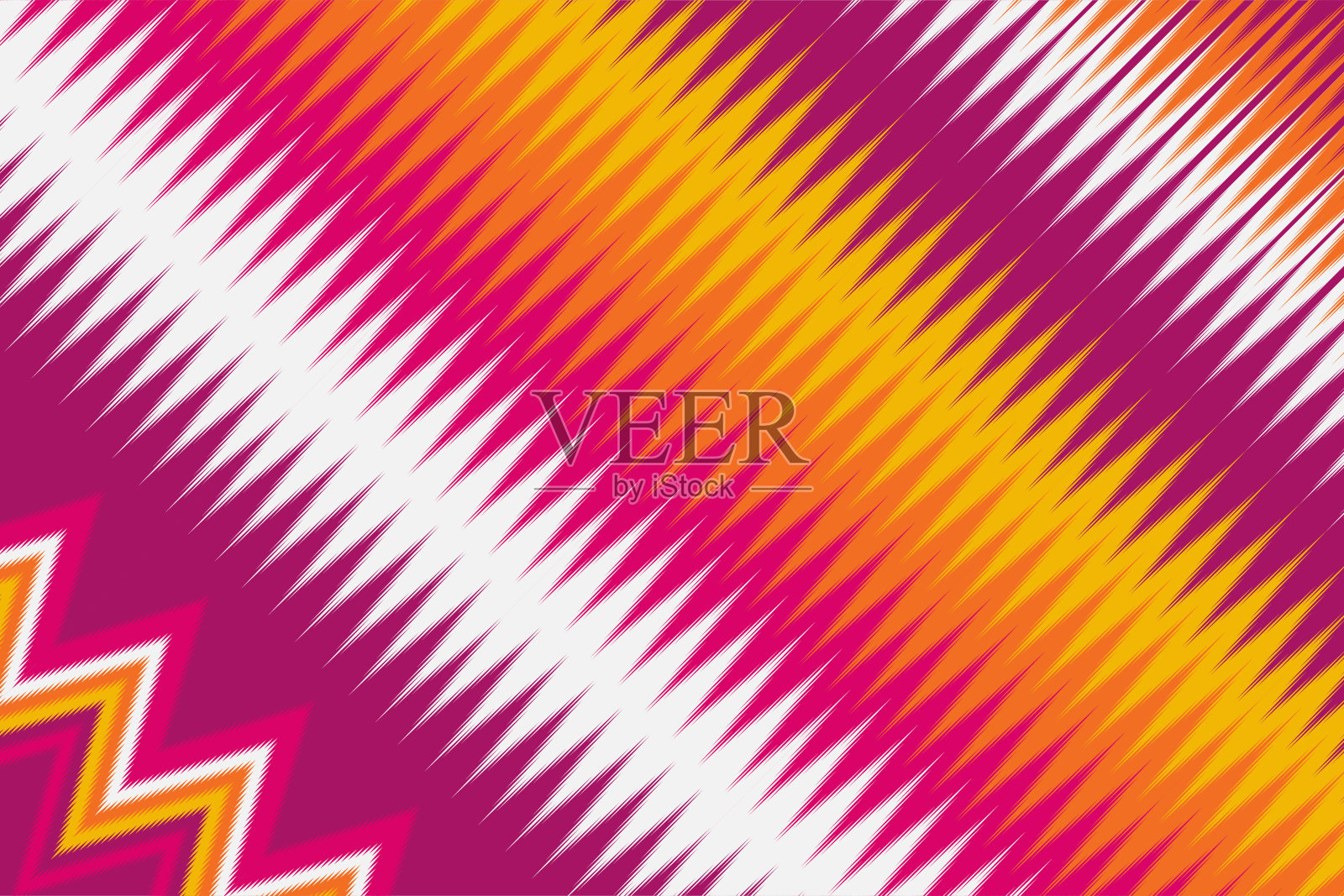 矢量无缝织物或家庭壁纸。伊卡特图案几何民族东方传统。背景设计，地毯，壁纸，服装，包装，蜡染，织物，插图，刺绣风格插画图片素材