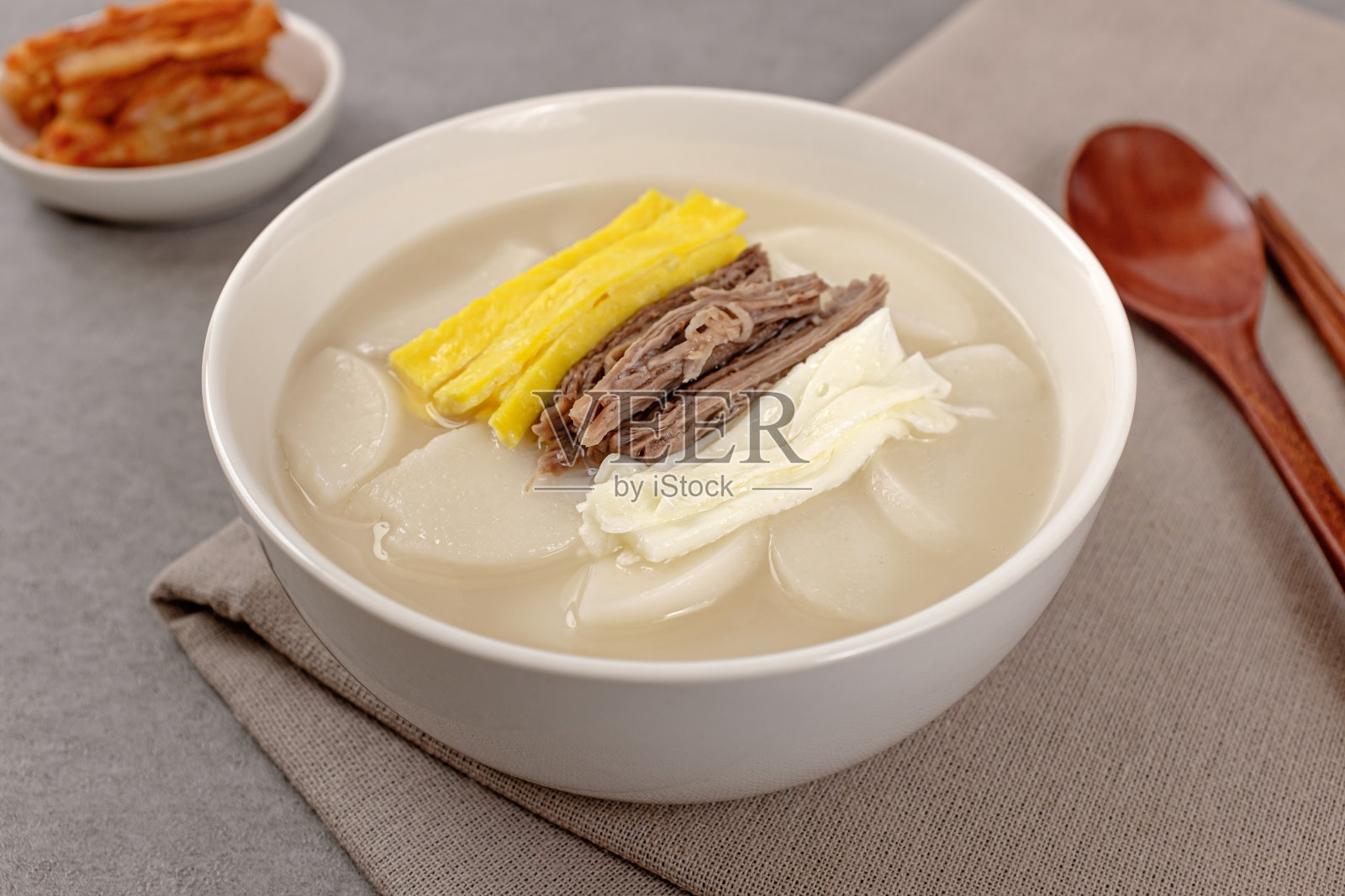 年糕汤照片摄影图片