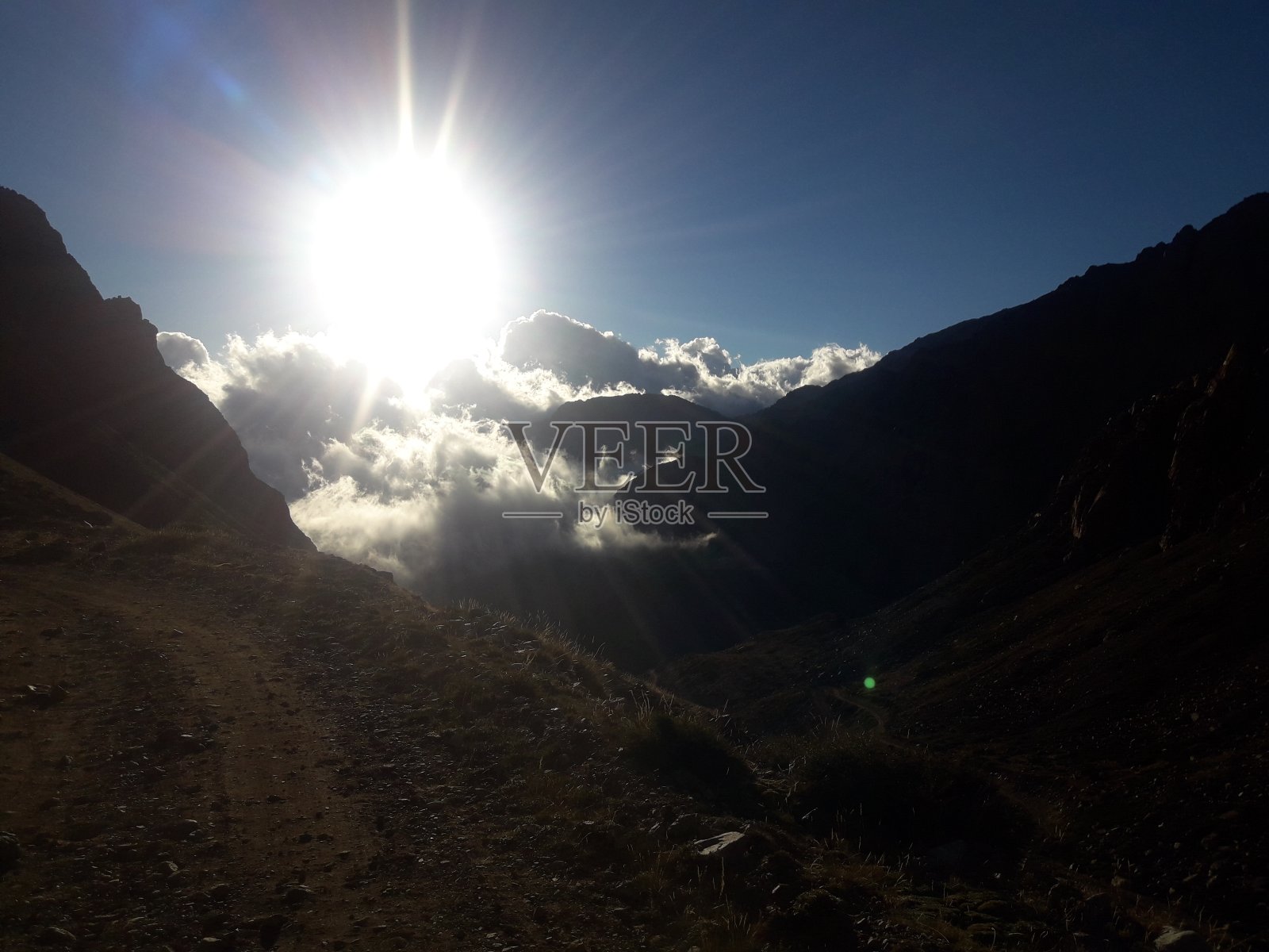 塞罗蓬塔内格拉 - 门多萨 - 阿根廷照片摄影图片