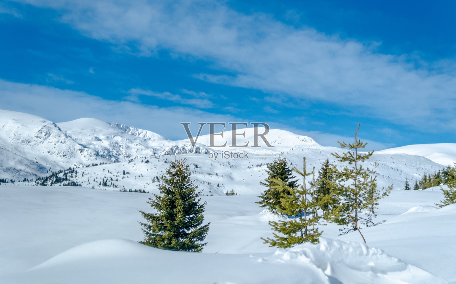 冬天的风景照片摄影图片