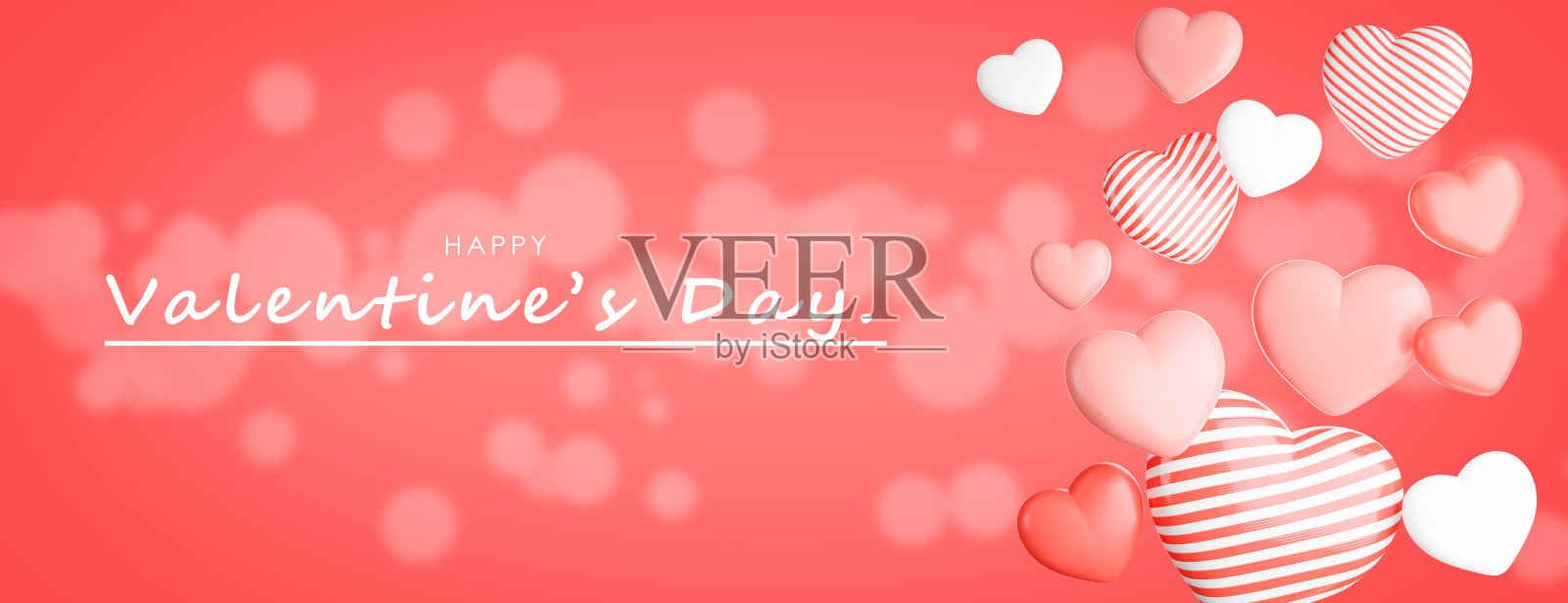 心形图案多用于产品展示，情人节背景。照片摄影图片