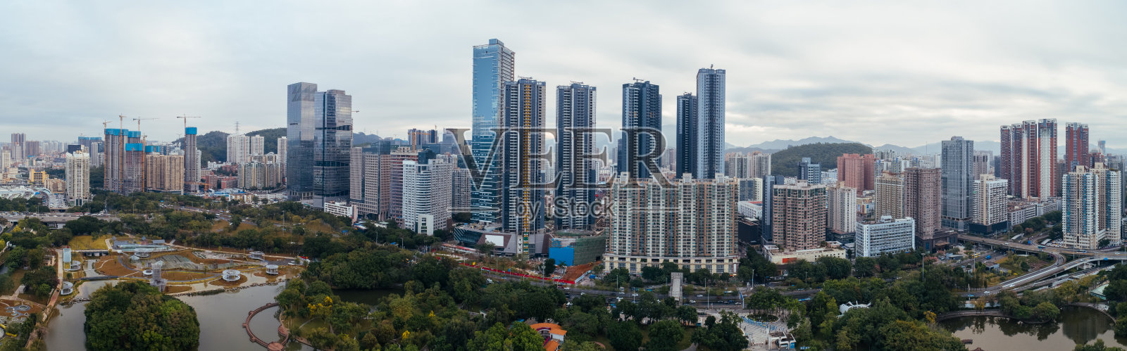 中国深圳鸟瞰图照片摄影图片