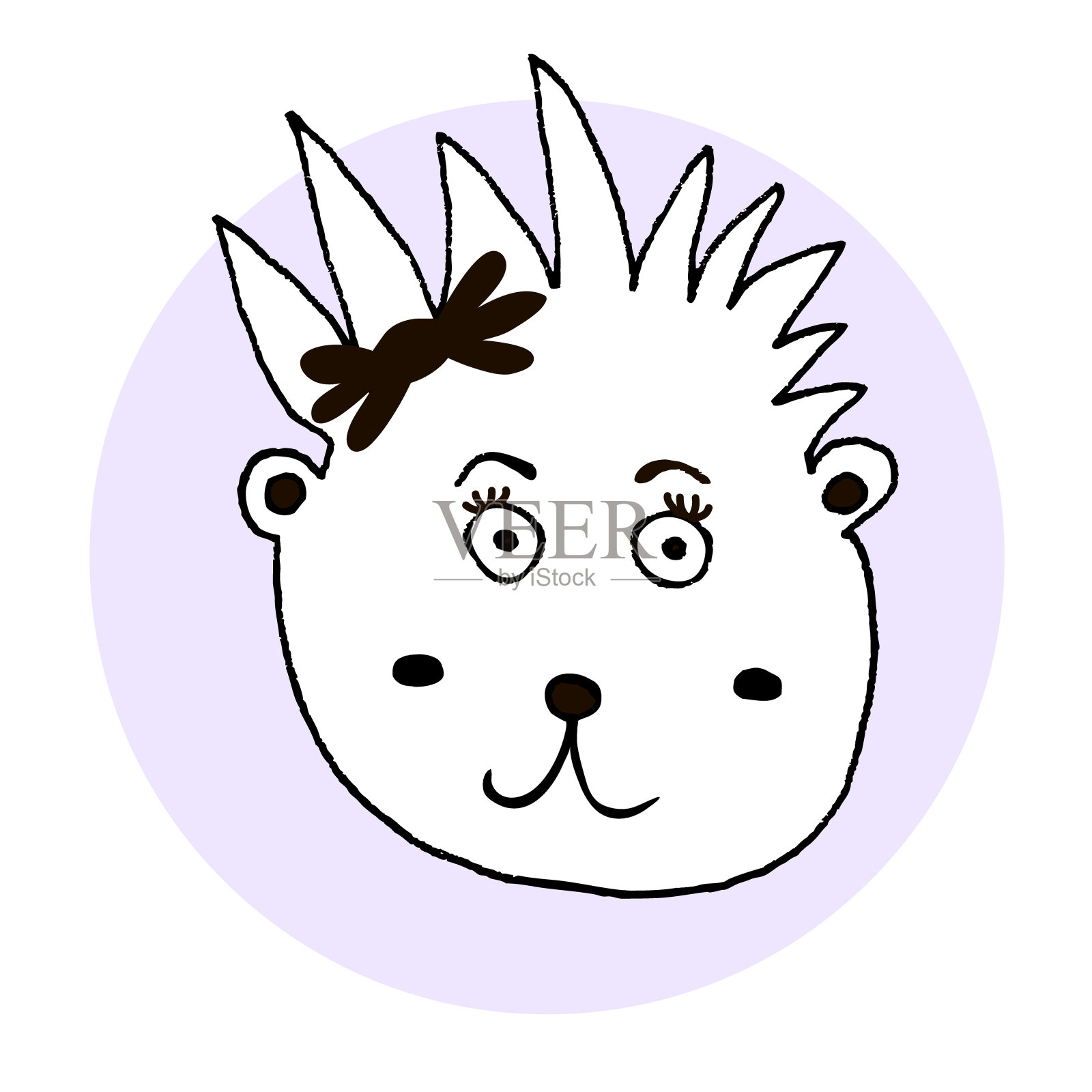 的刺猬插画图片素材