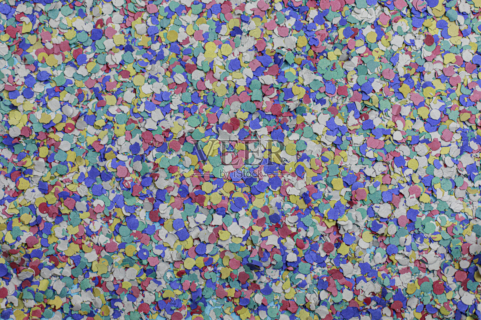 五彩纸屑形成的纹理照片摄影图片