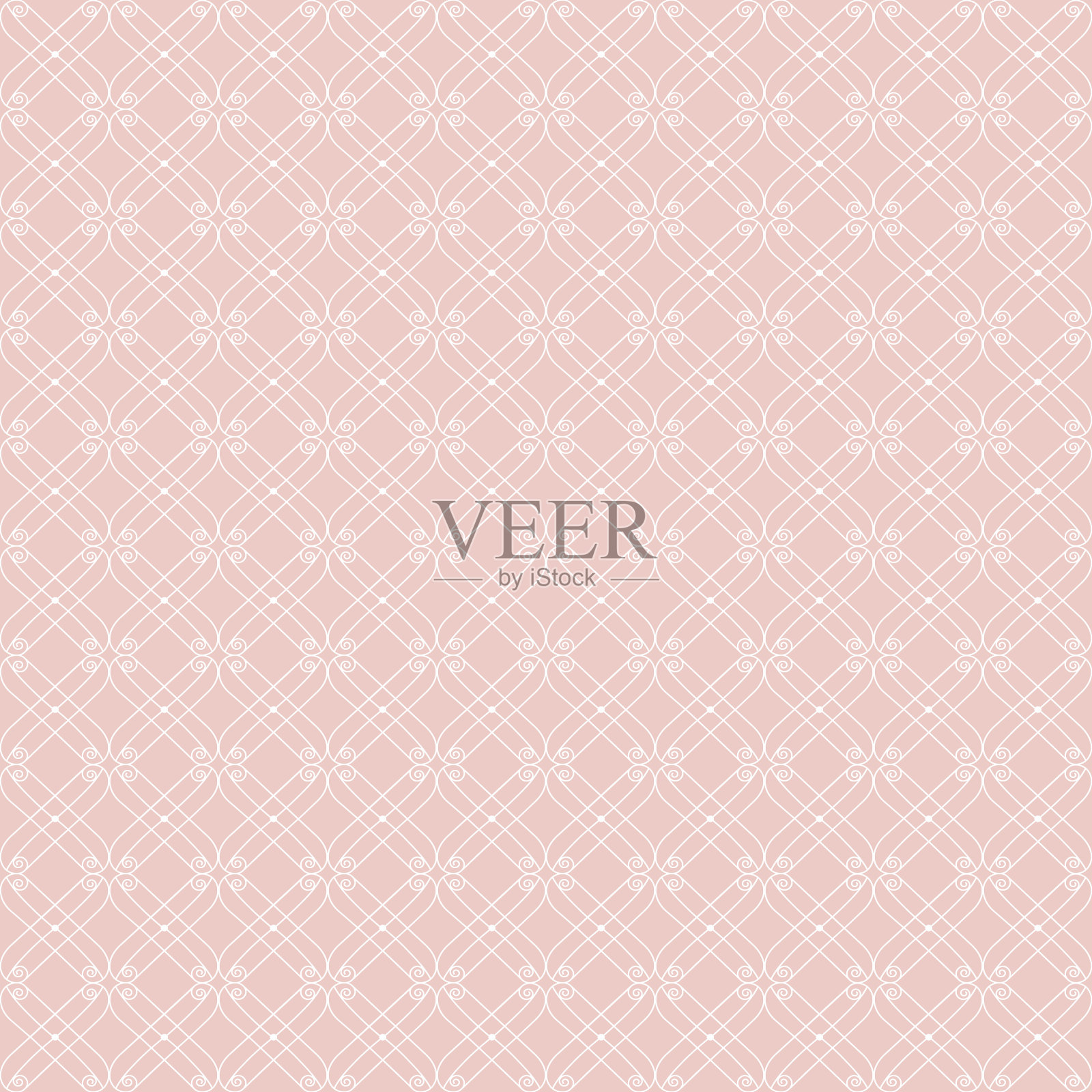 白色的透空式网络插画图片素材