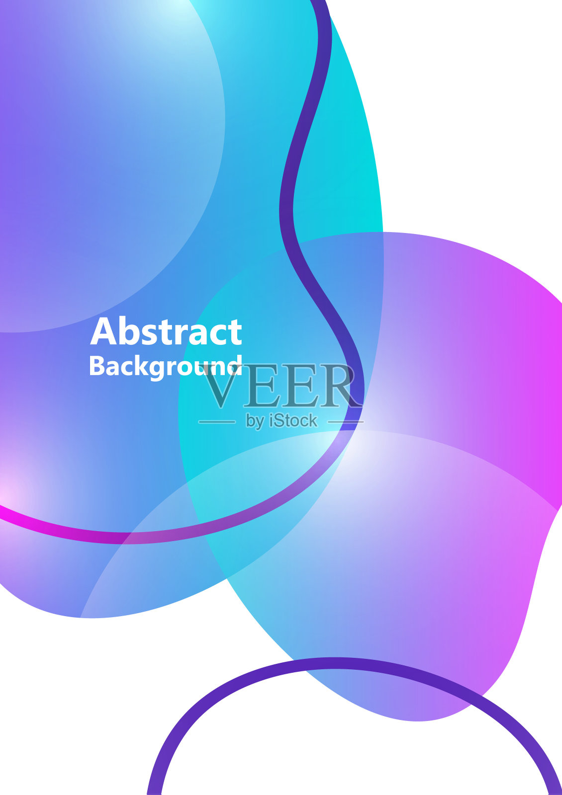 动态彩色形状和线条。梯度抽象横幅与流动的形状。为标志，传单，演示设计的模板。向量插画图片素材