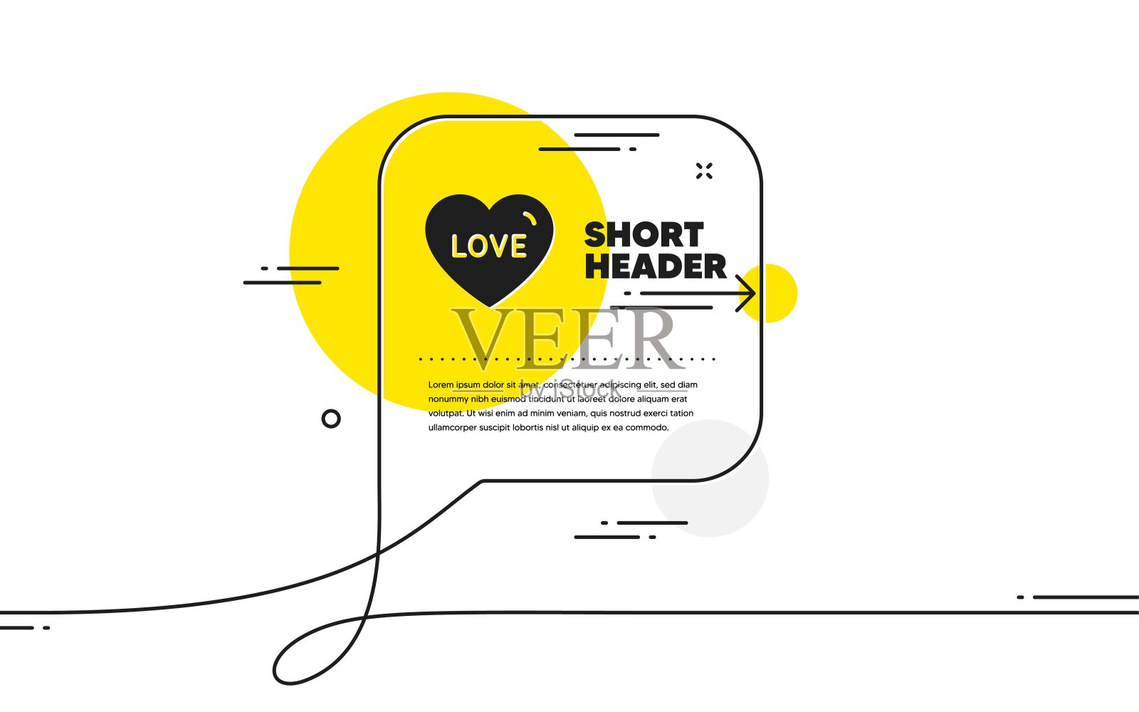 爱图标。甜心的迹象。情人节。向量插画图片素材