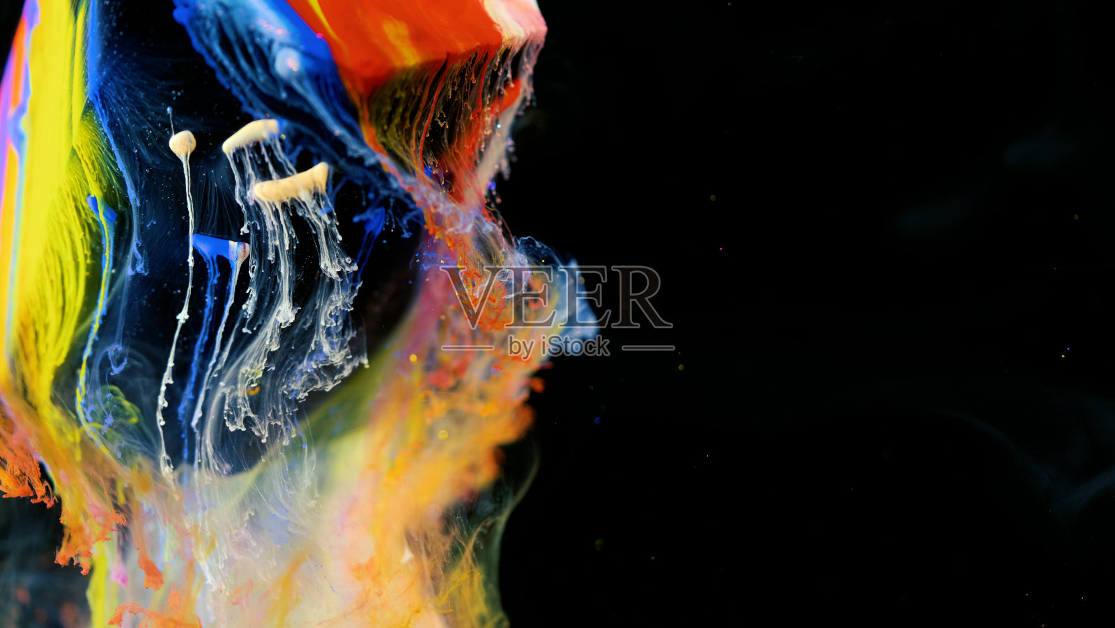 神奇的抽象背景。照片摄影图片