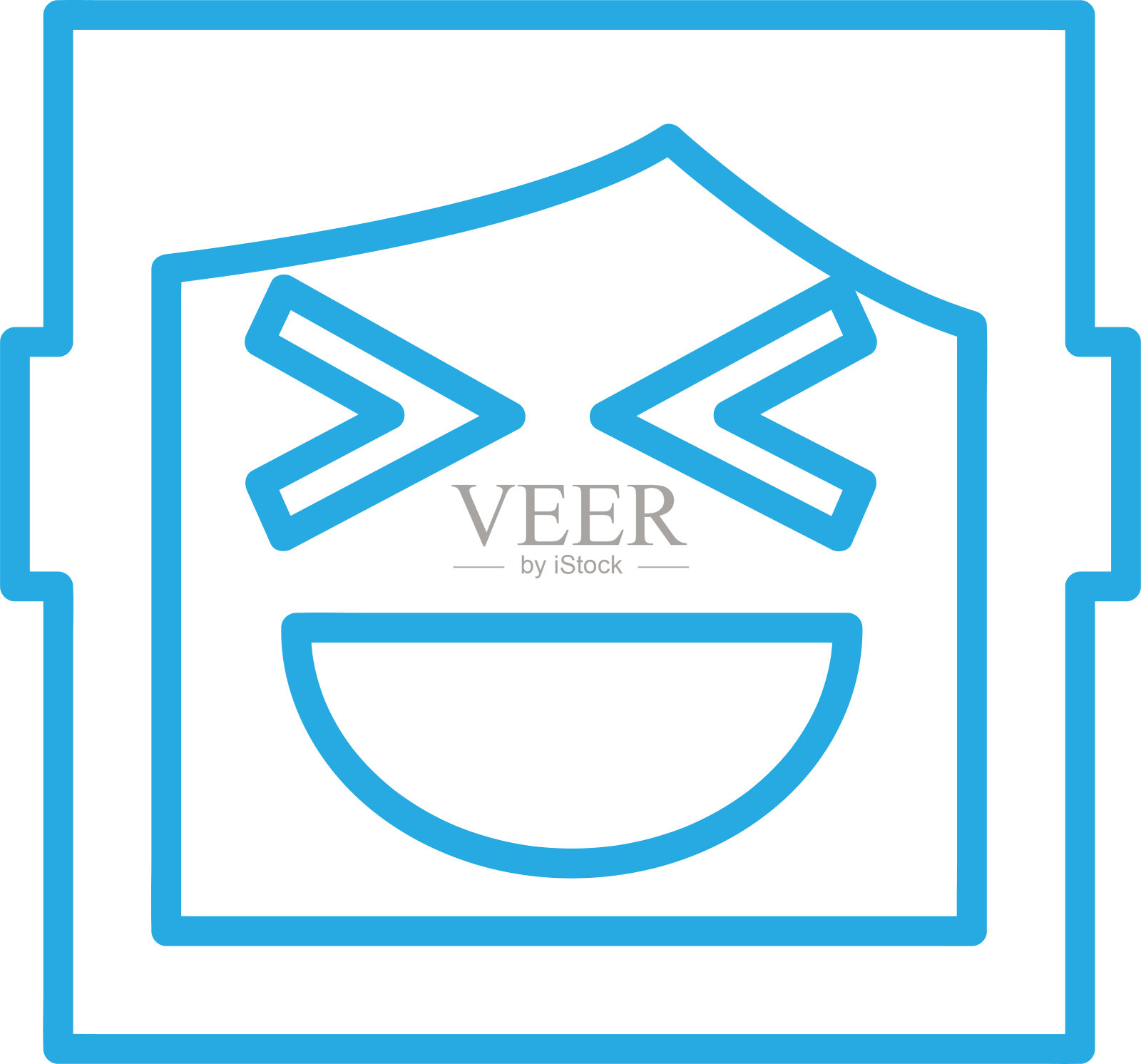 人类情感图标标识设计插画图片素材