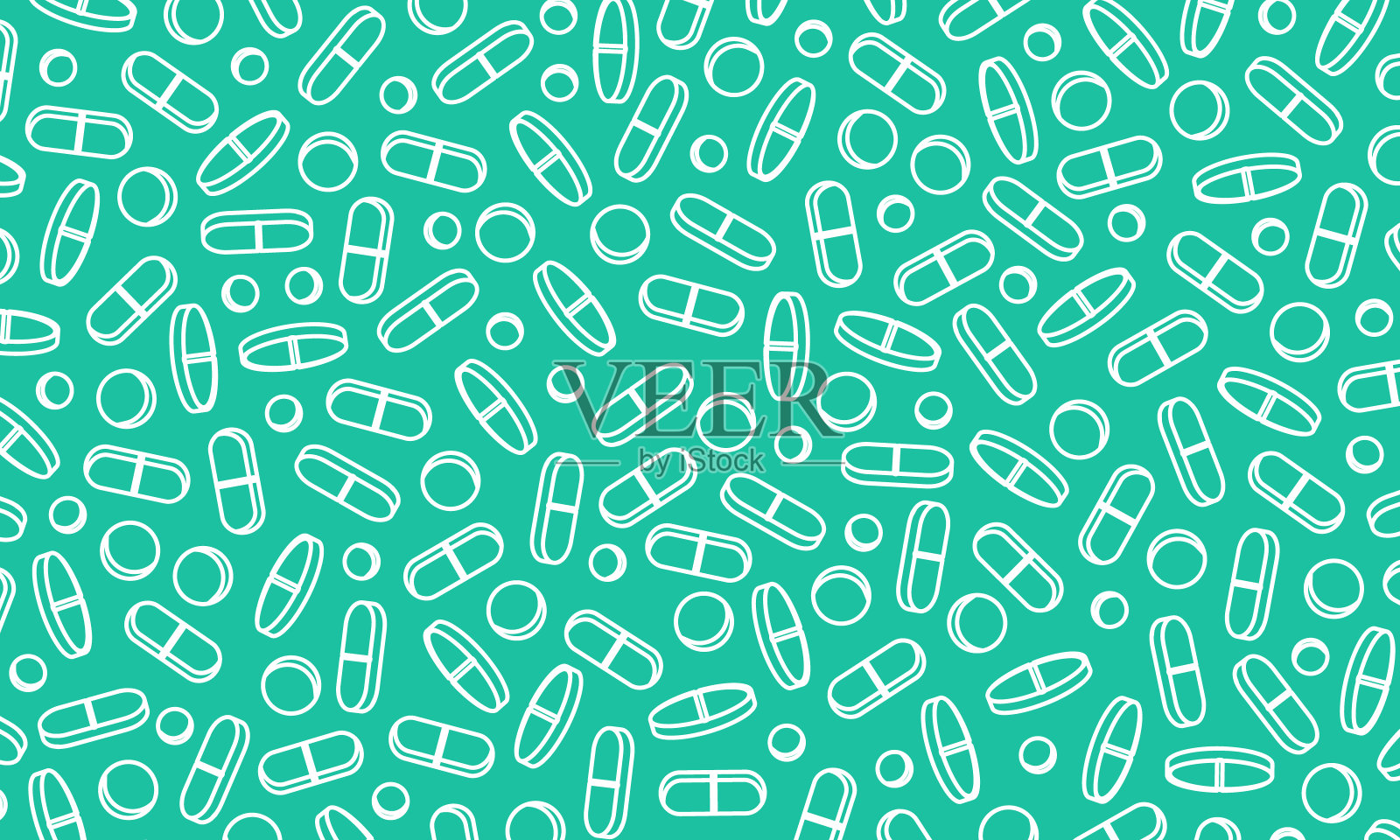 主题医学的背景图案插图插画图片素材