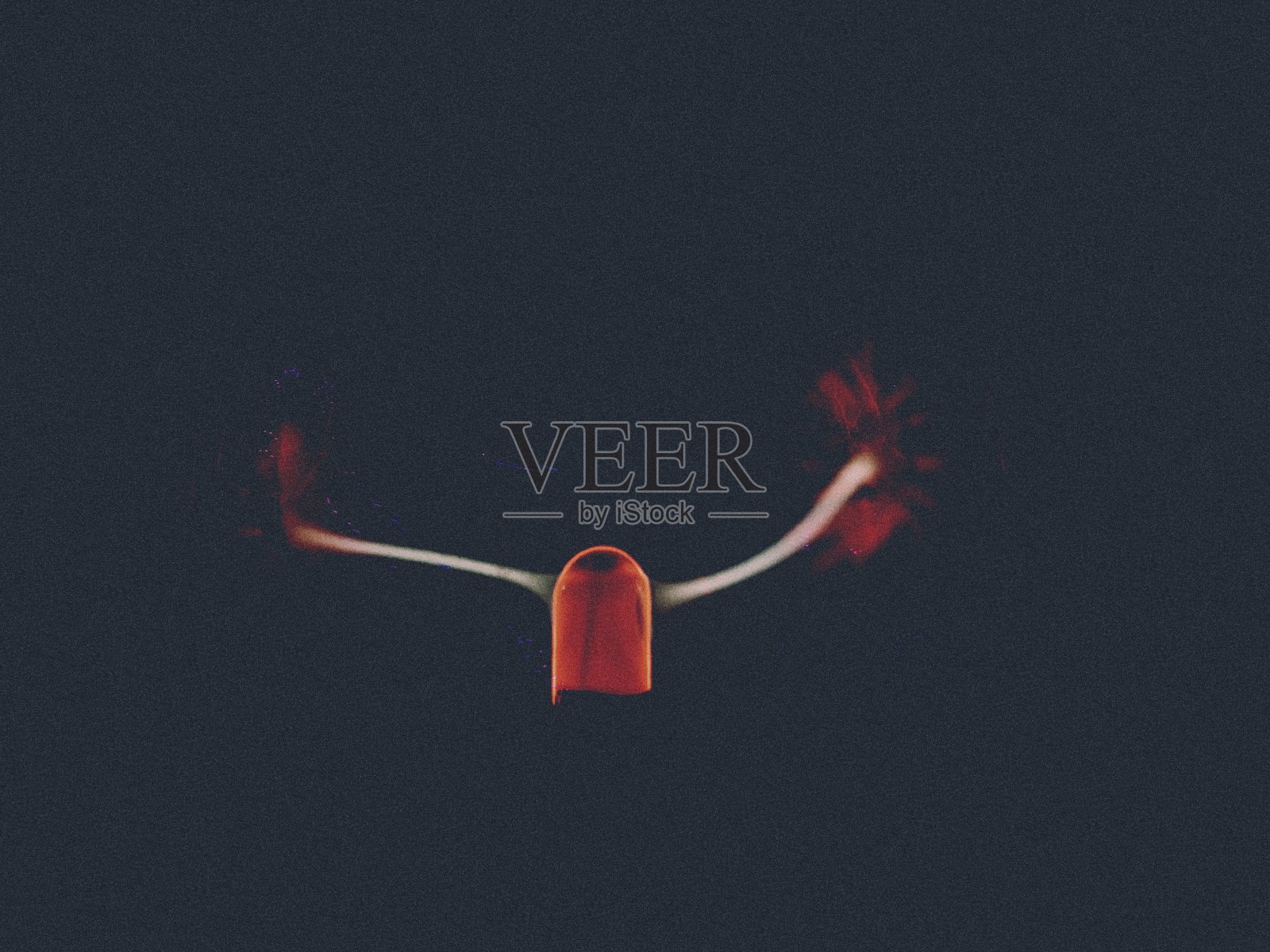 静电离子光束照片摄影图片