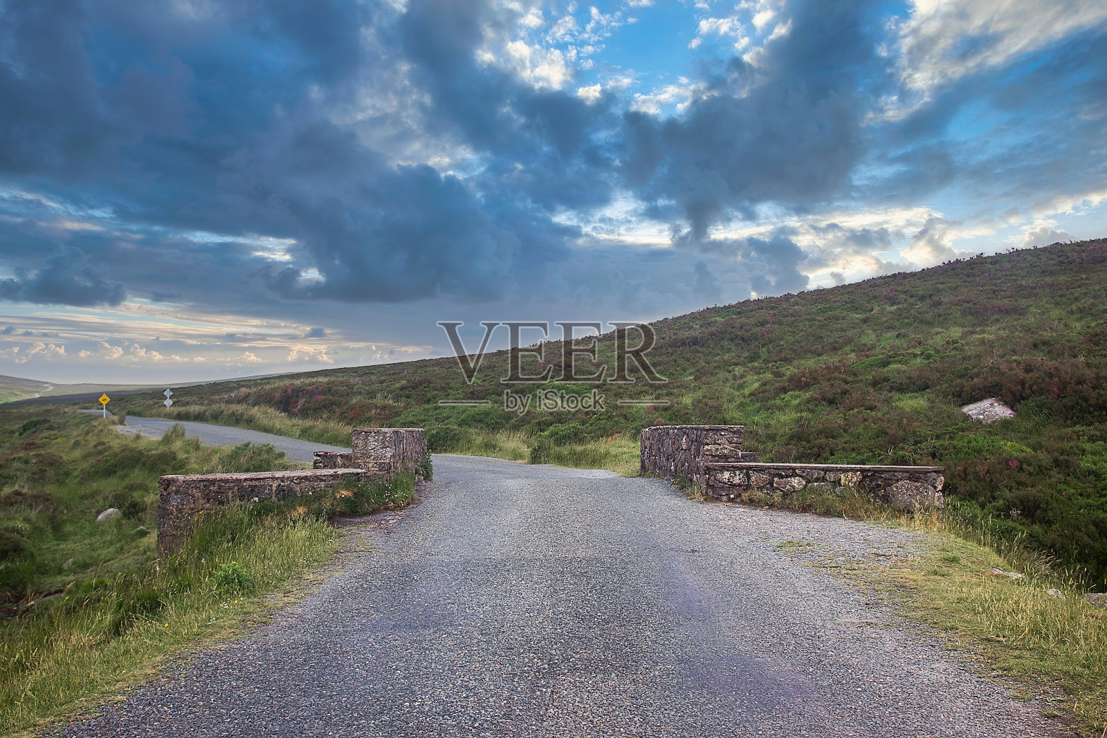 爱尔兰都柏林郡的威克洛山国家公园，照片摄影图片