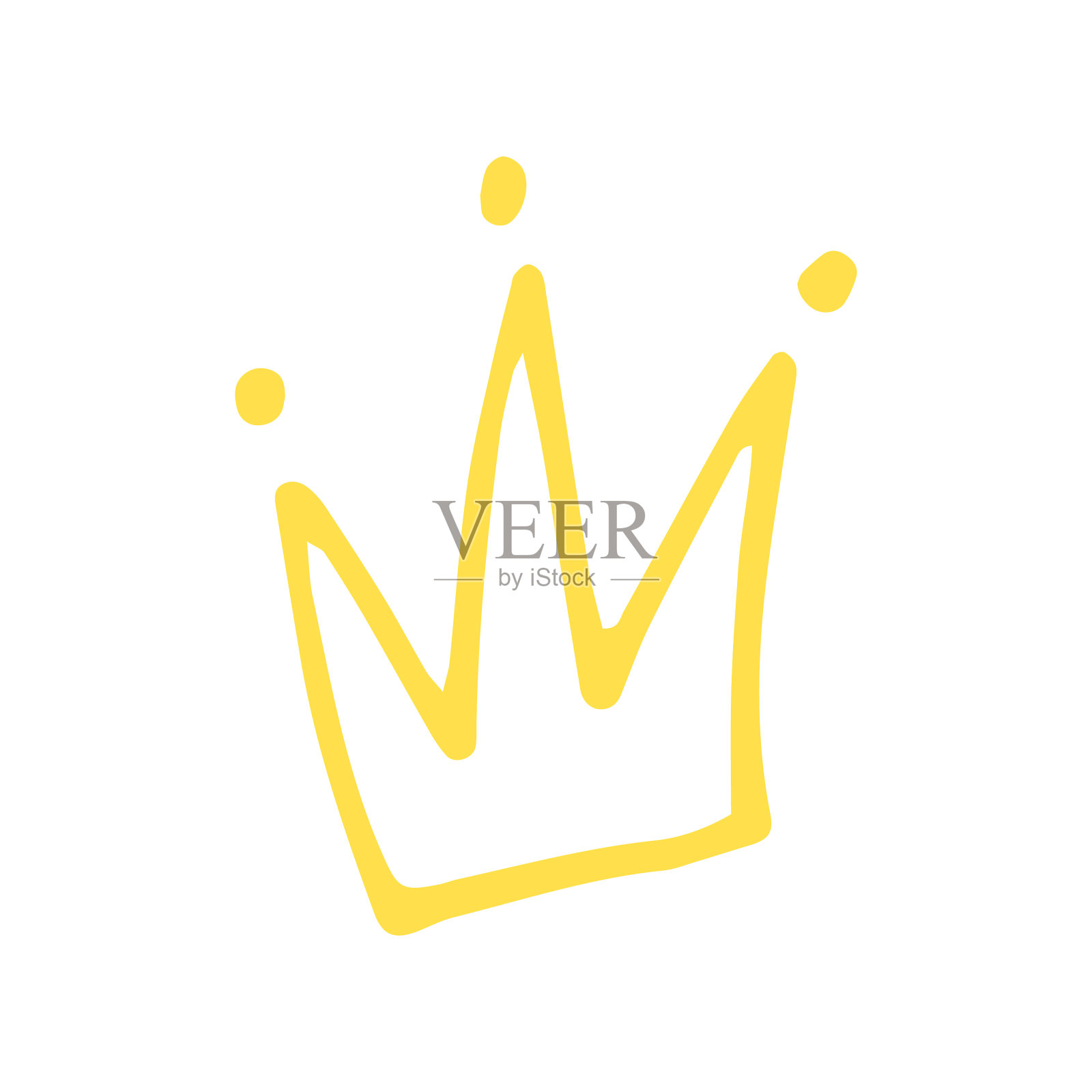 手绘冠图插画图片素材