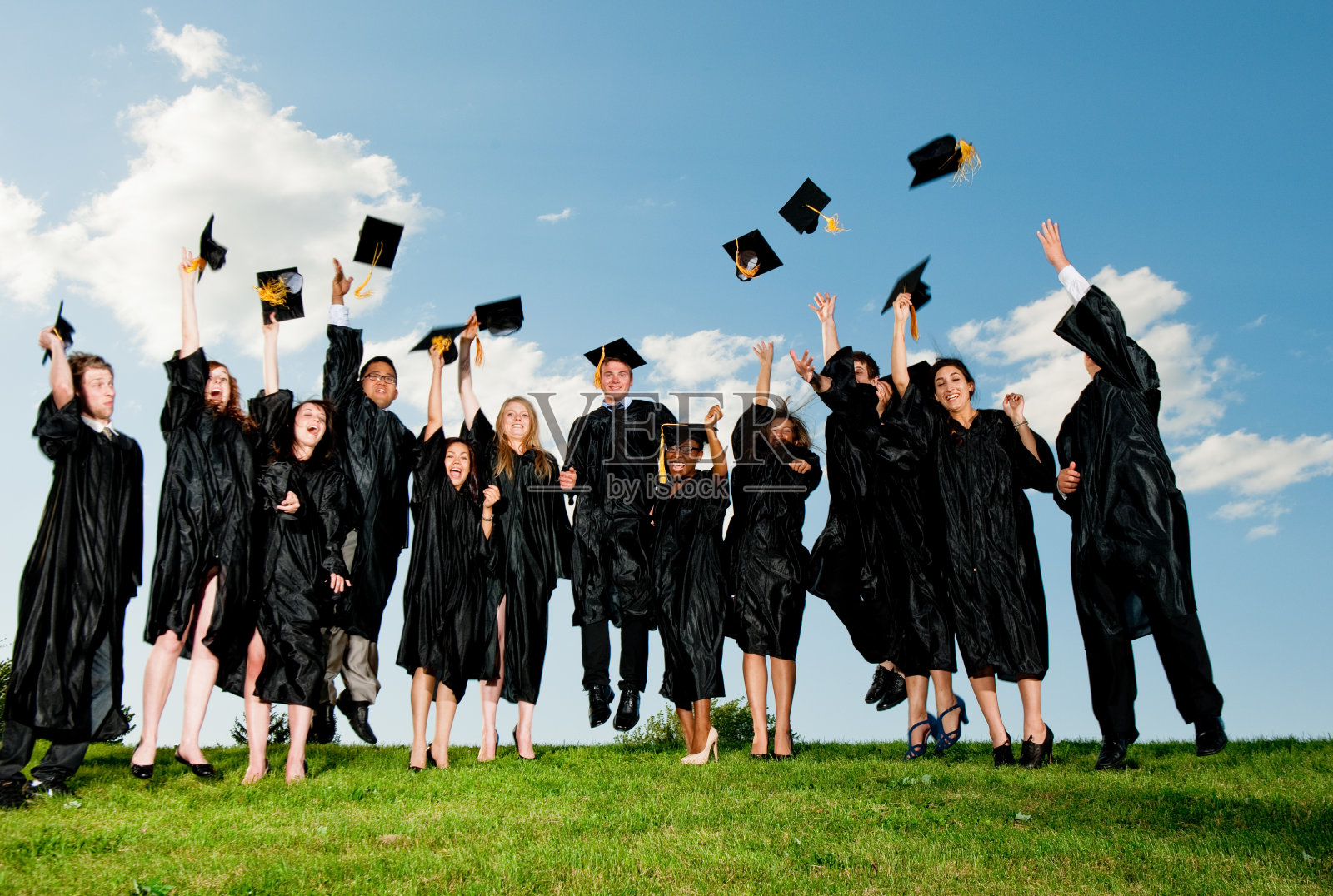 高中毕业照片摄影图片