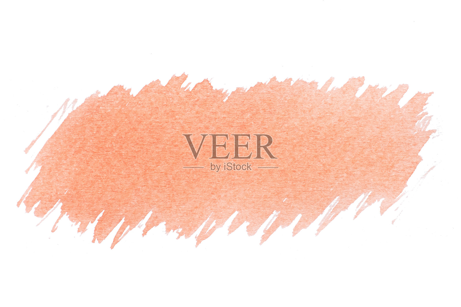 抽象丙烯酸水彩油漆刷笔触纹理孤立在白色背景的标志和横幅。设计、创意和插图。照片摄影图片