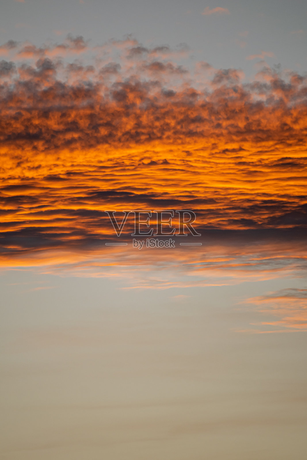 金云日落肖像照片摄影图片