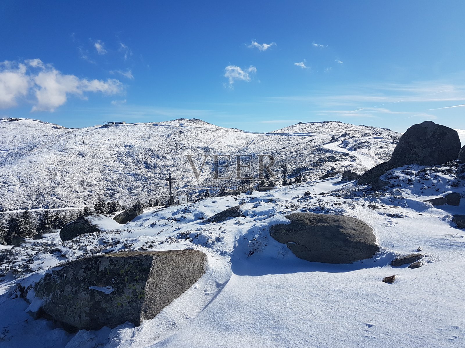 山雪的冬天照片摄影图片