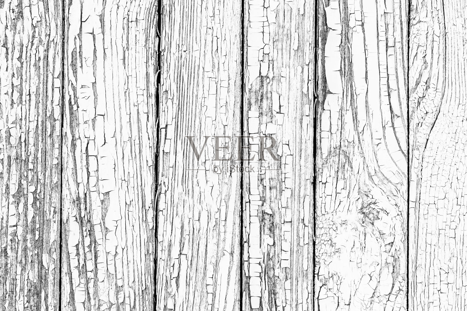 剥落的油漆纹理。白木背景。油漆桌子纹理。木墙图案开裂。照片摄影图片