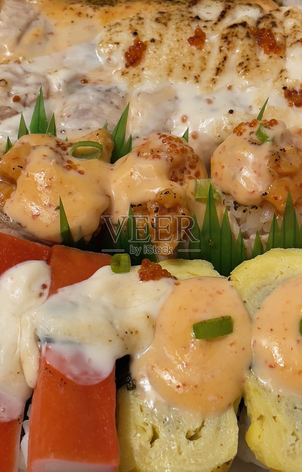 美味的寿司照片摄影图片