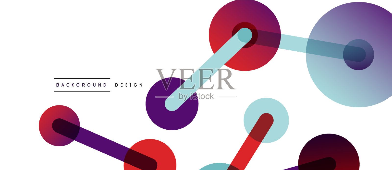 网络概念抽象背景点插画图片素材