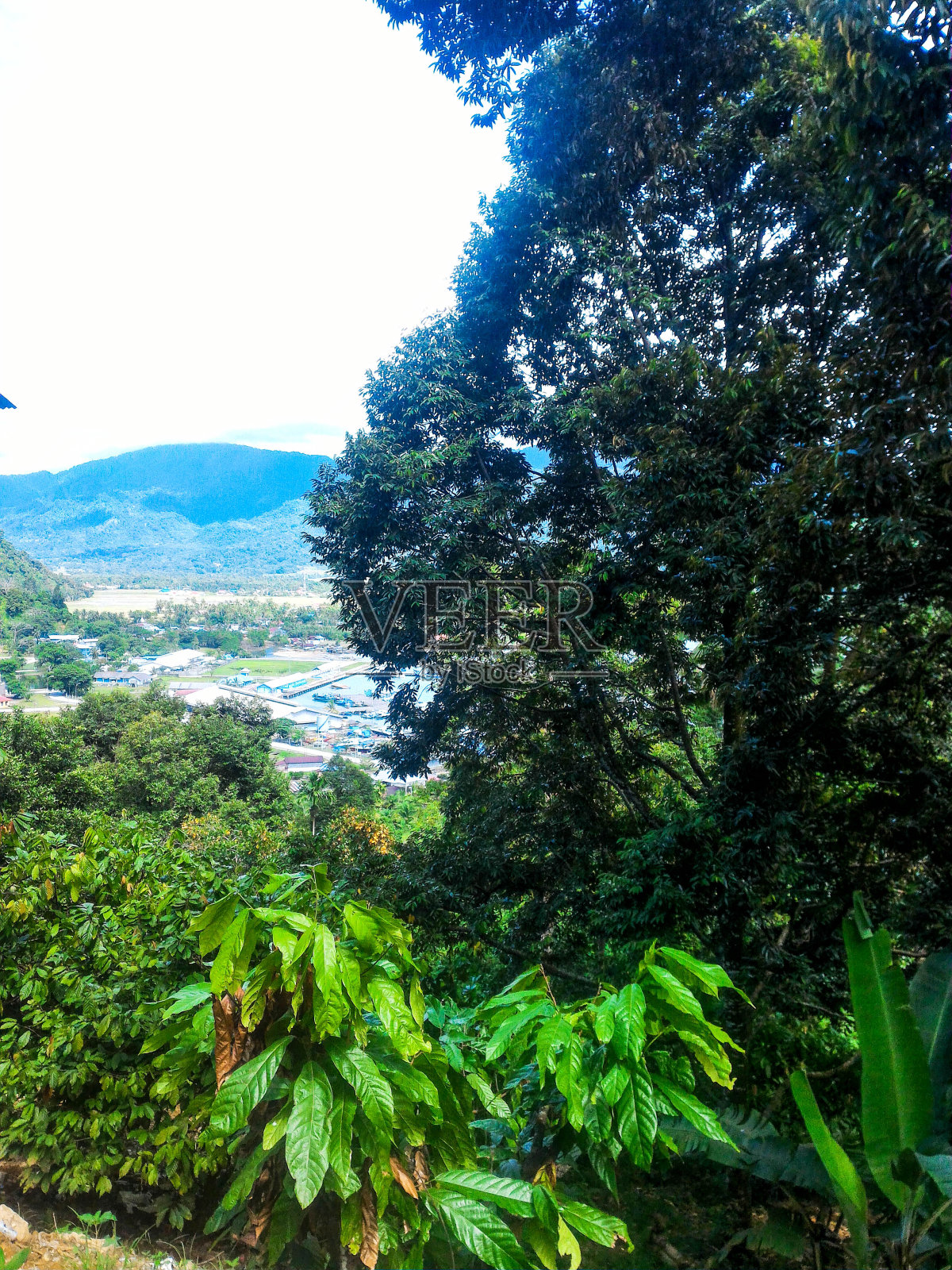 巴东-美丽的地方和自然，巴东市，印度尼西亚照片摄影图片