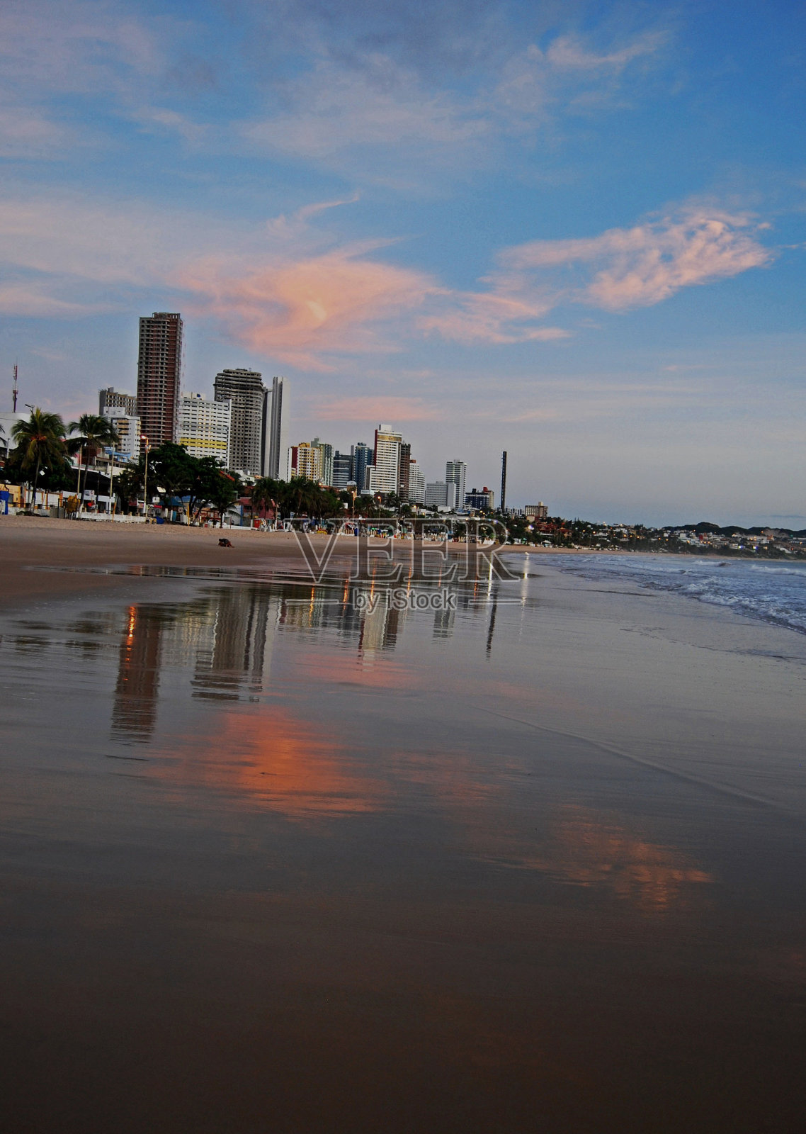 在黑角的黎明，纳塔尔照片摄影图片