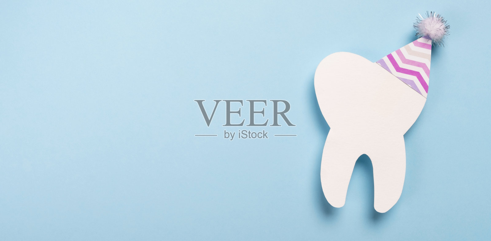 牙医日、生日或促销日。照片摄影图片