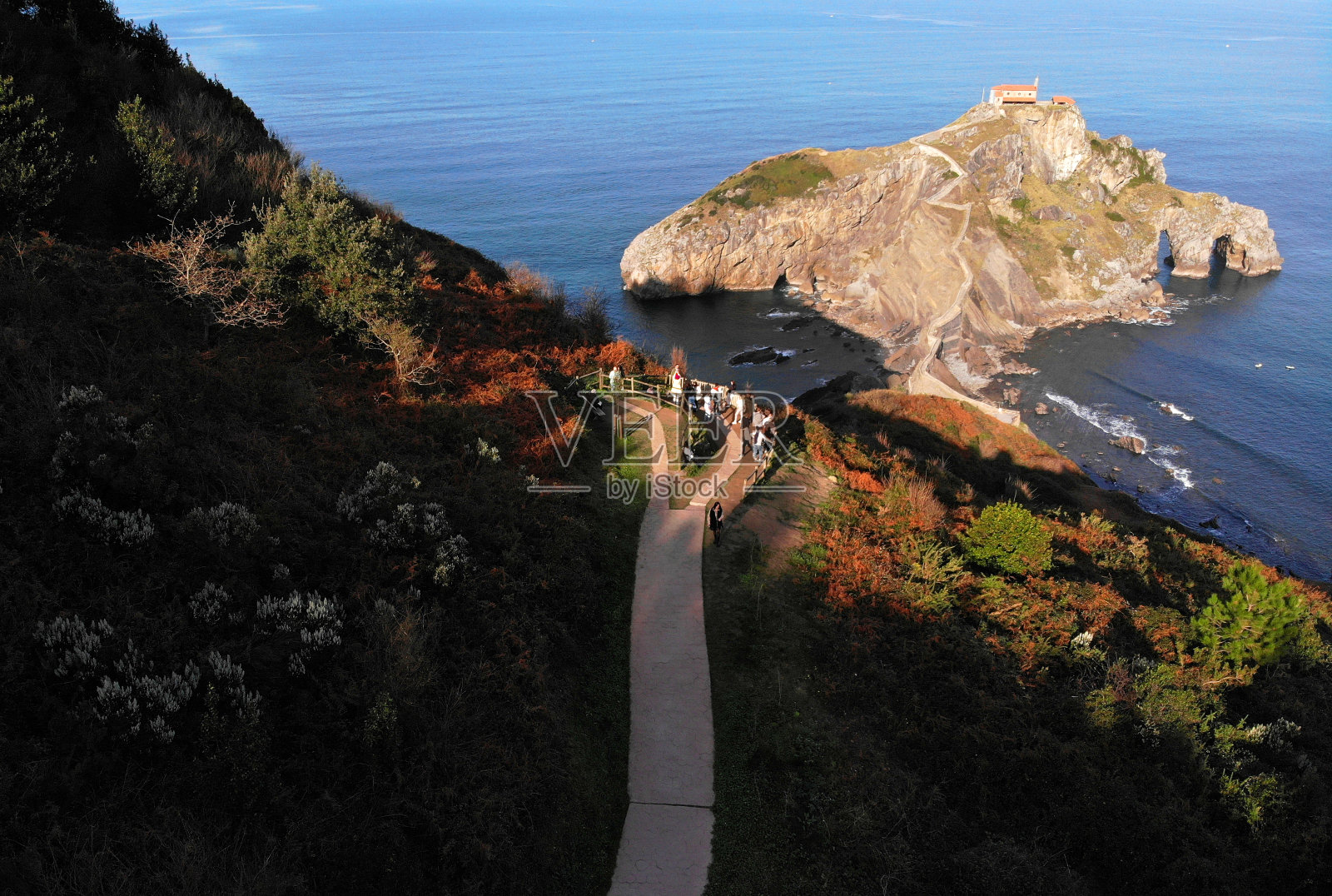 圣胡安德加兹特鲁加特克斯照片摄影图片