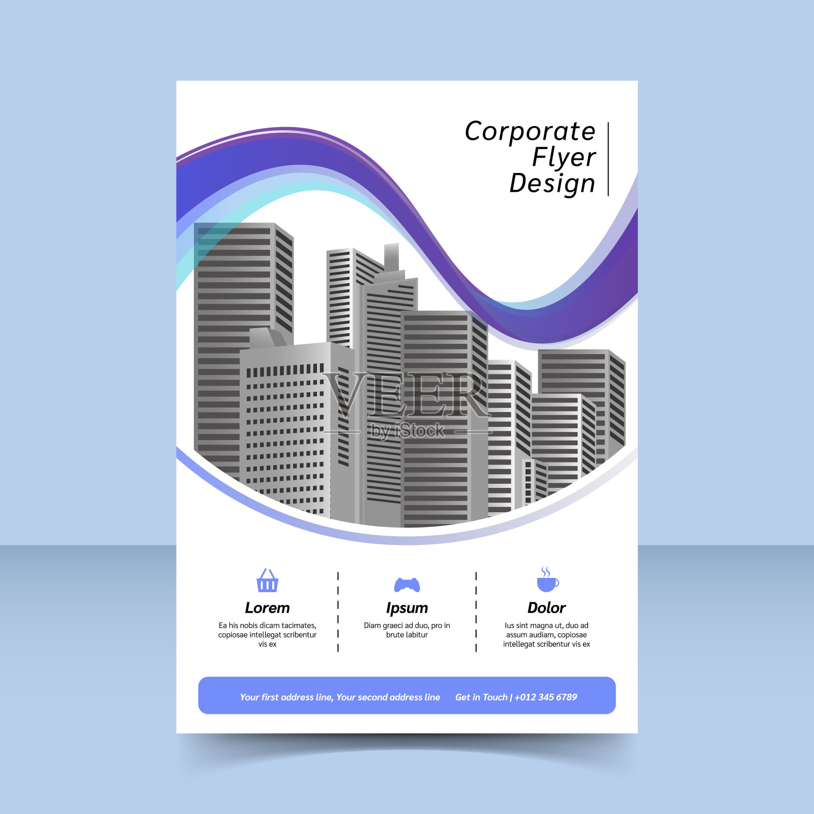 分级检查表公司传单模板设计设计模板素材