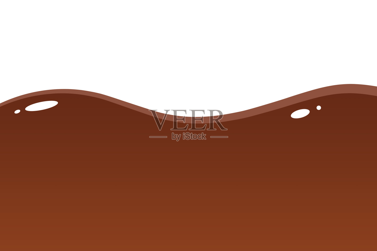 巧克力饮料插画图片素材