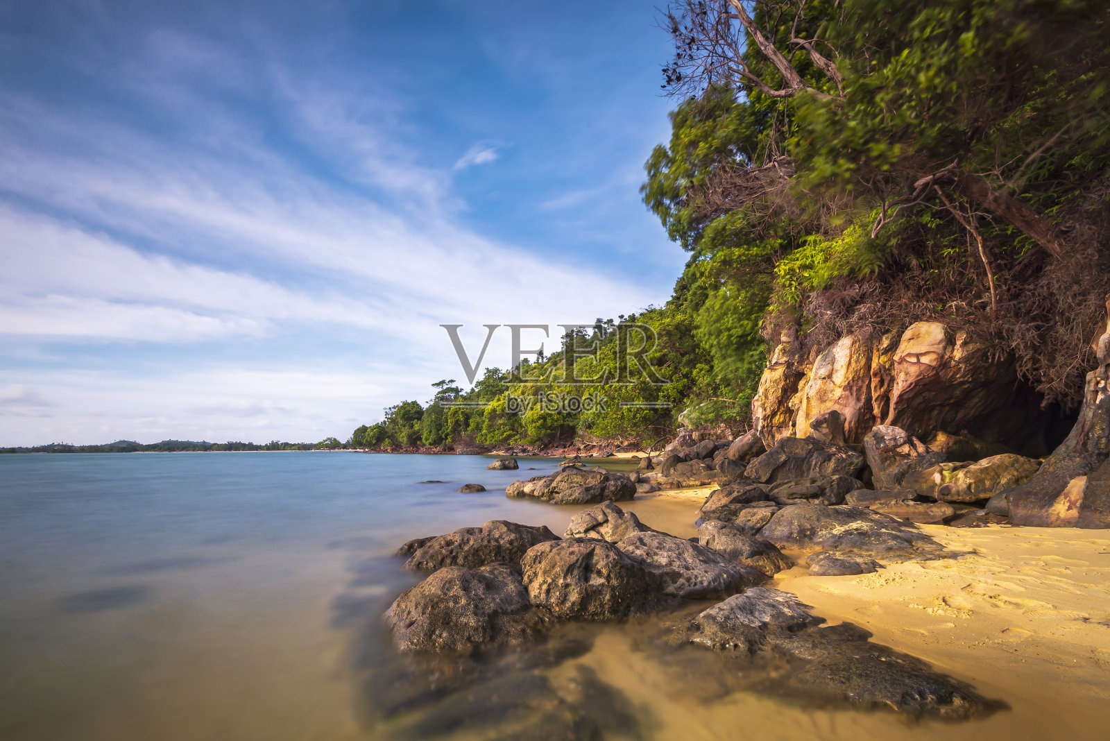 在巴淡宾坦岛美妙的全景景观照片照片摄影图片