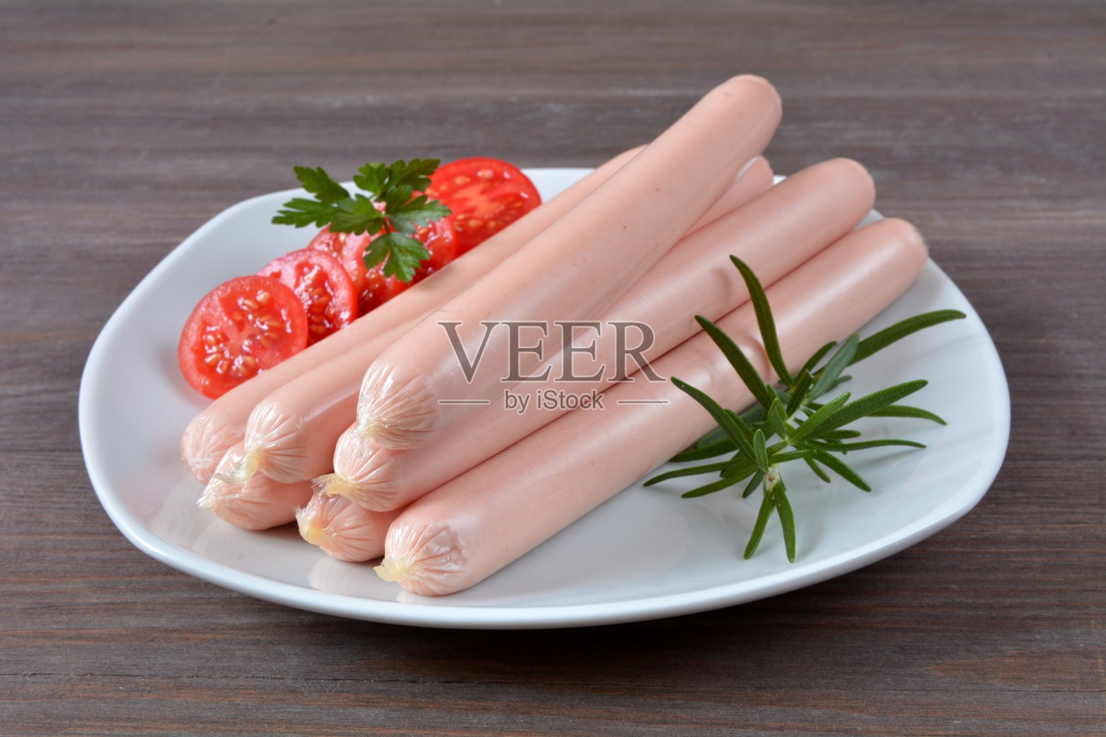 火鸡香肠照片摄影图片