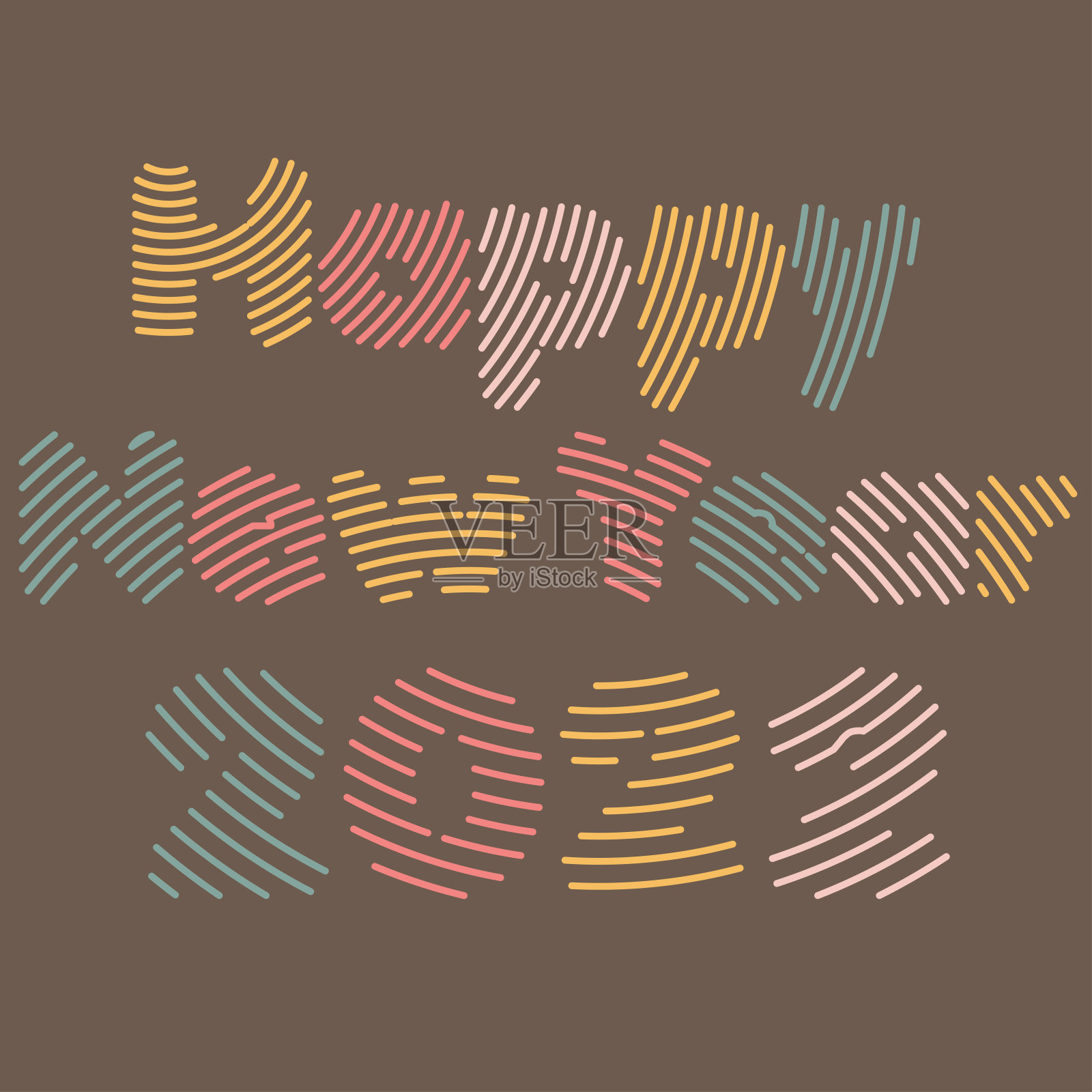 恭贺新春2022年花样花样多彩迎新年插画图片素材