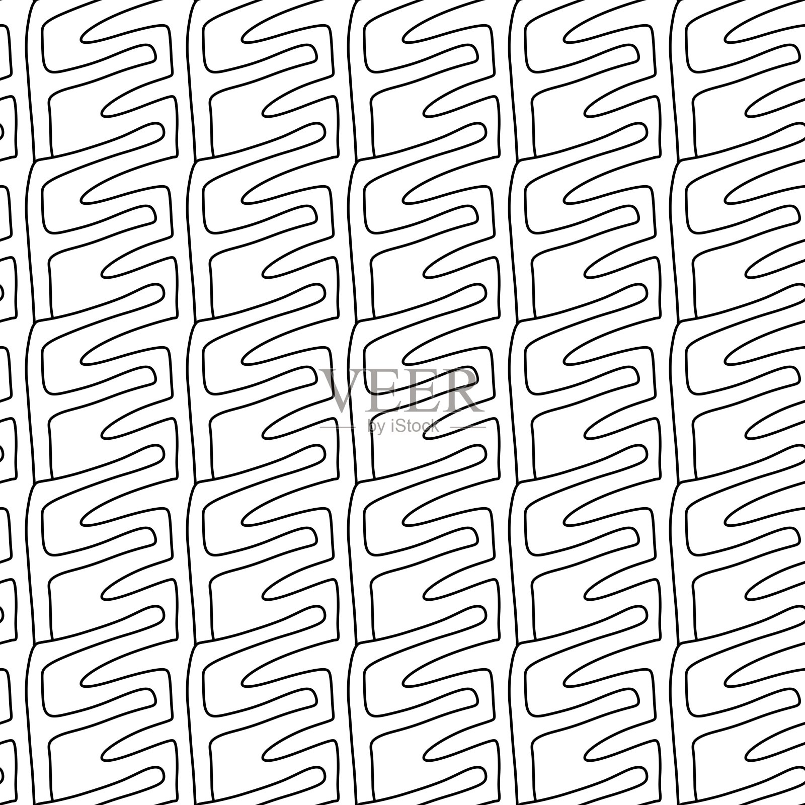 无缝的抽象背景图案插画图片素材