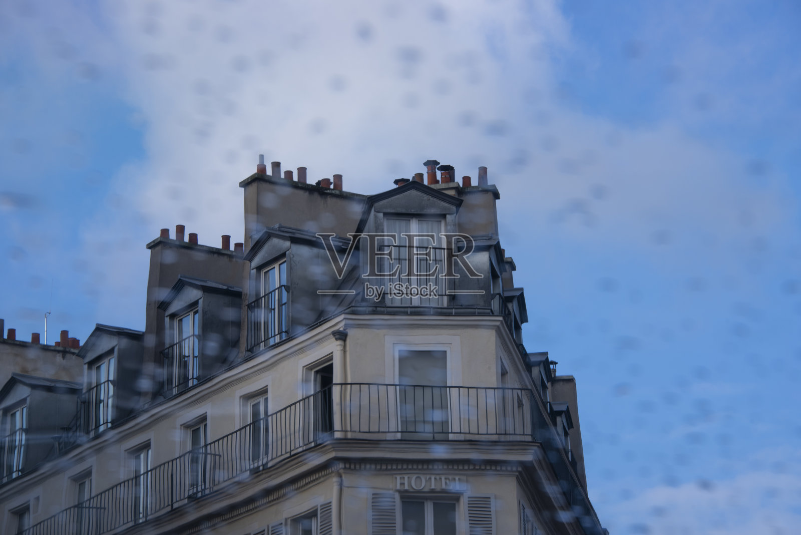 巴黎Rooftops照片摄影图片