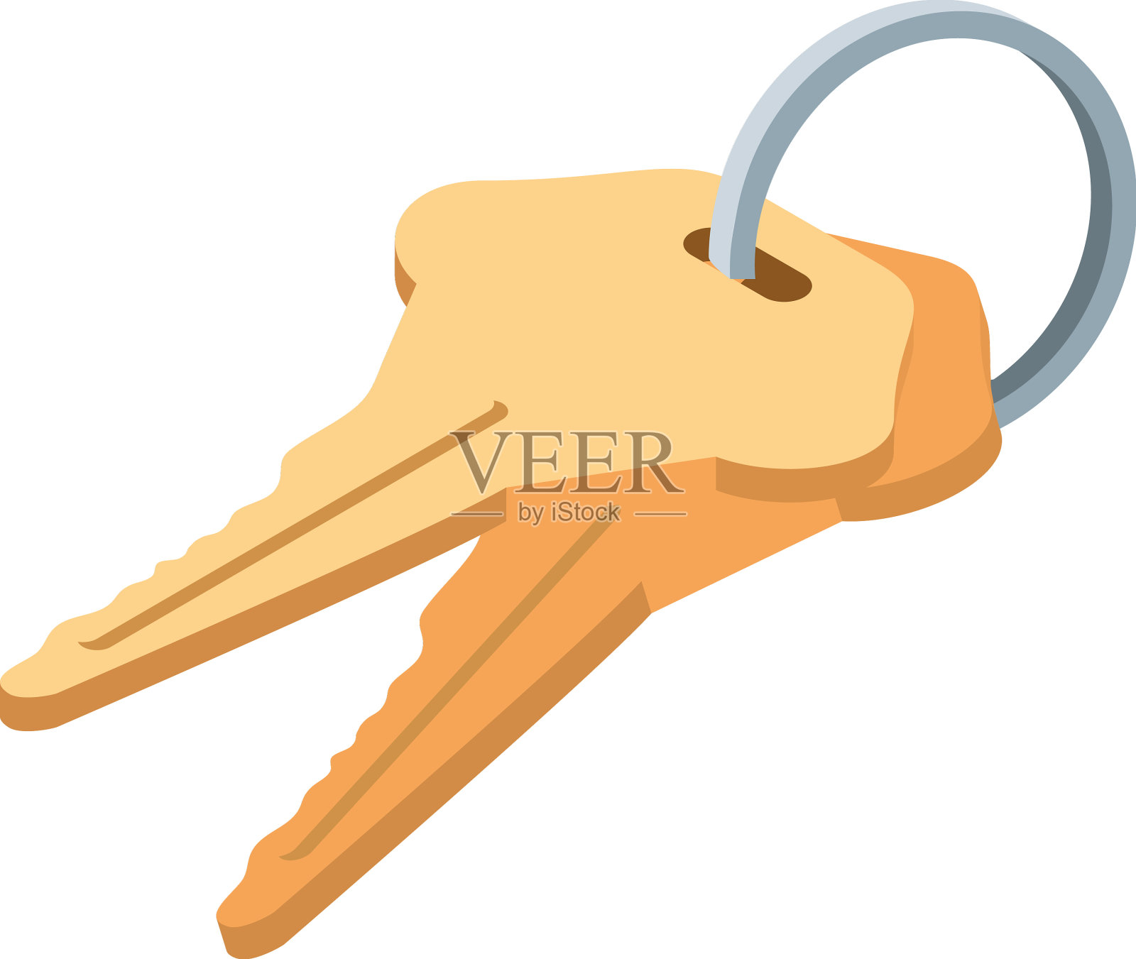 保护键图标设计元素图片