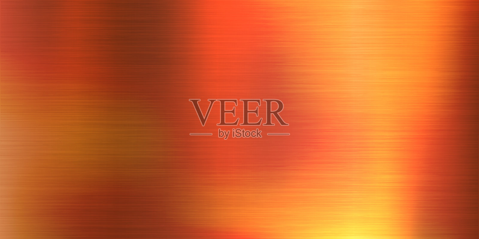 现实的铜纹理。拉丝不锈钢板。抛光金属表面。挠工业背景。矢量图插画图片素材