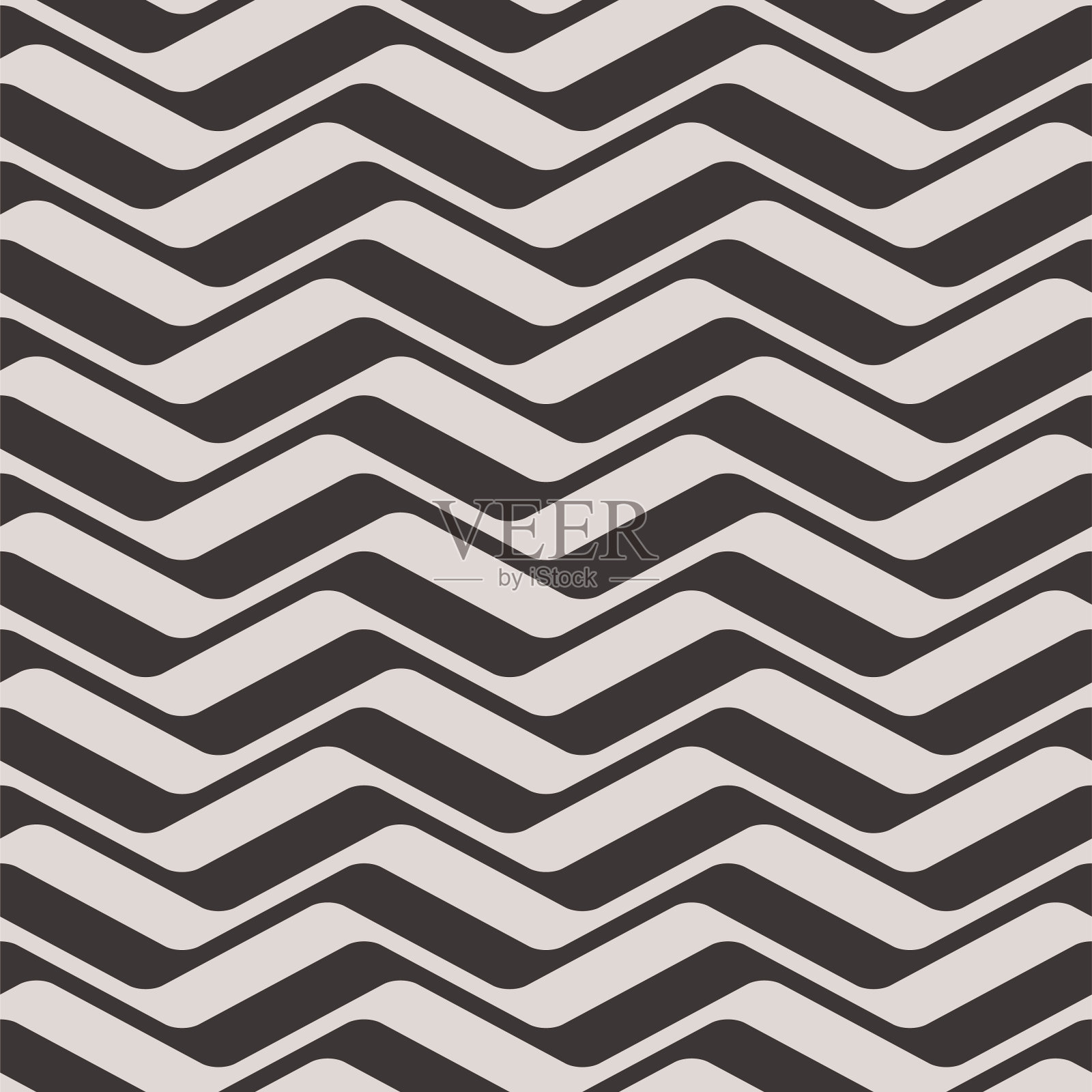 锯齿字形线条无缝背景插画图片素材