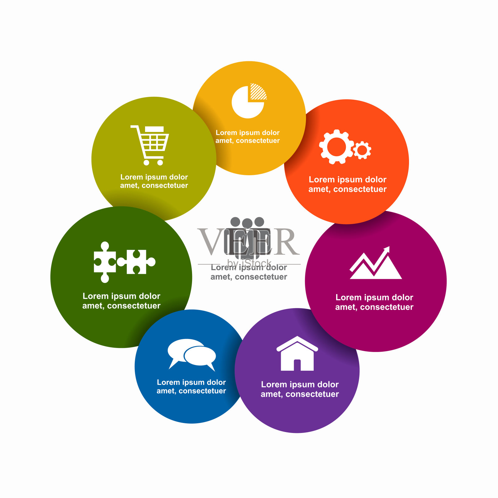 信息图形设计模板与位置为您的数据。矢量插图。插画图片素材