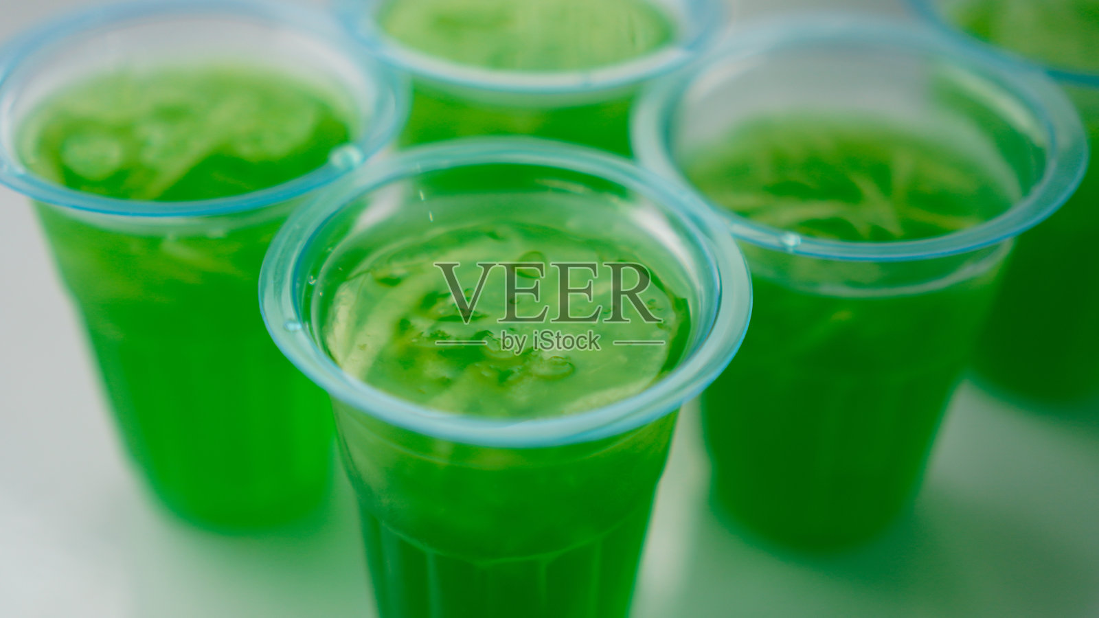 特写绿色饮料照片摄影图片