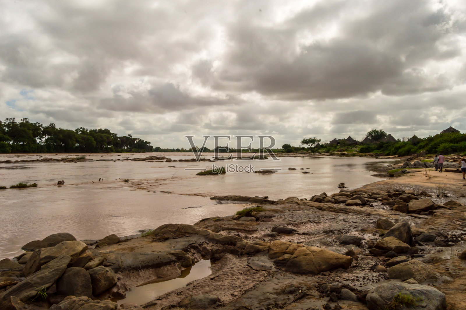 加拉那河的景色照片摄影图片