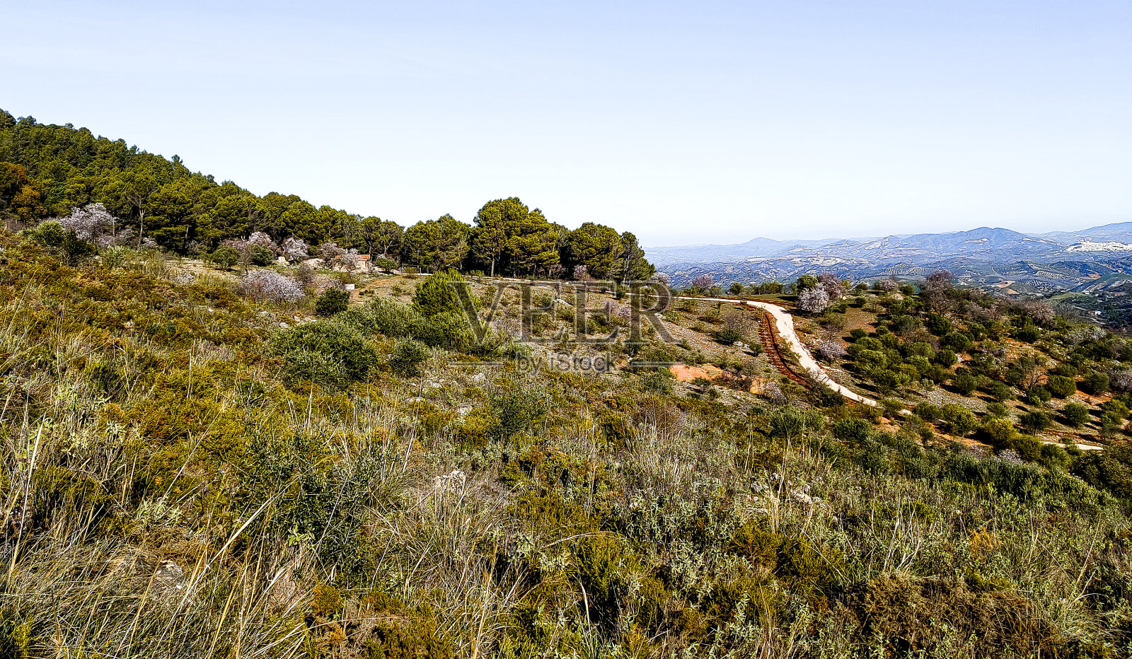 西班牙的山照片摄影图片