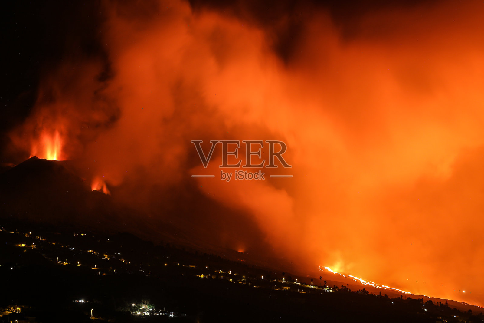 老山顶火山照片摄影图片