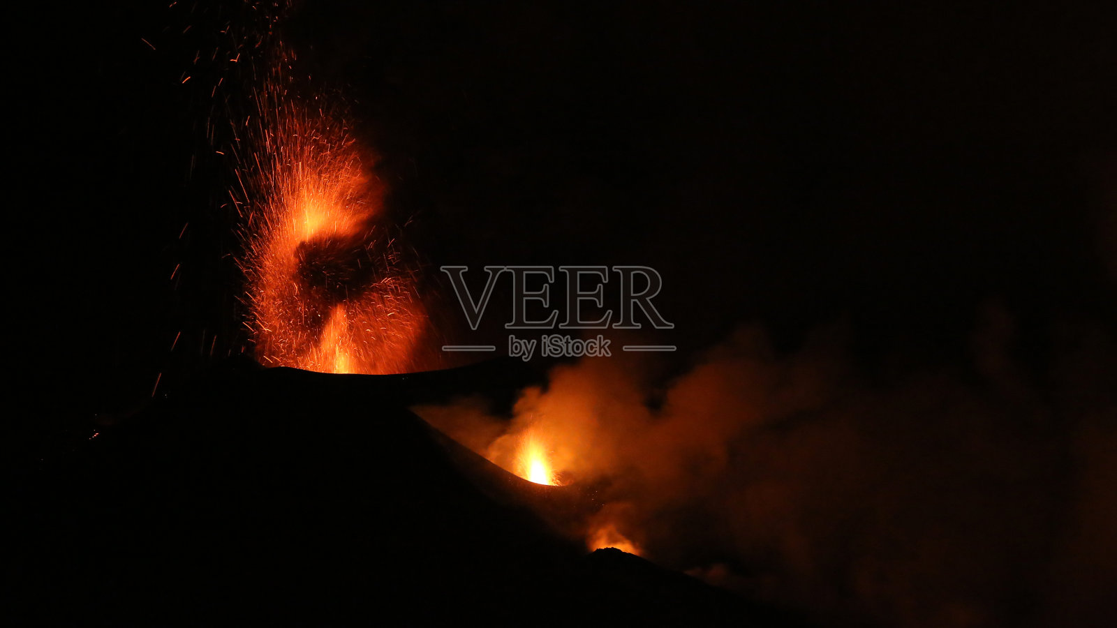 老山顶火山照片摄影图片