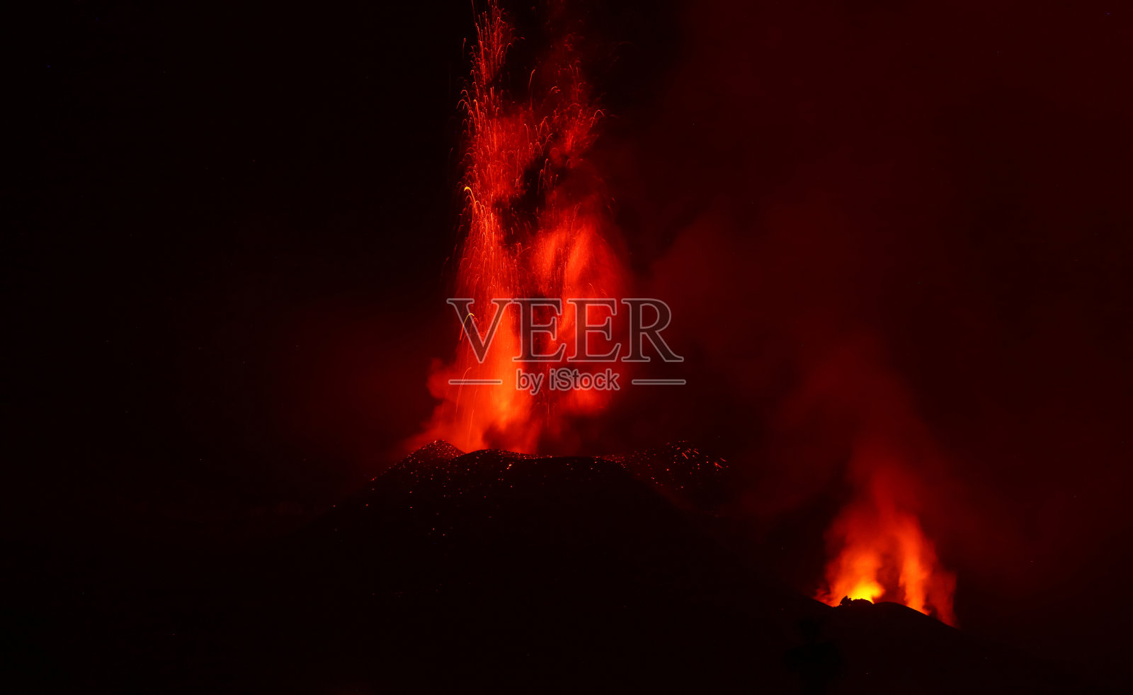老山顶火山照片摄影图片