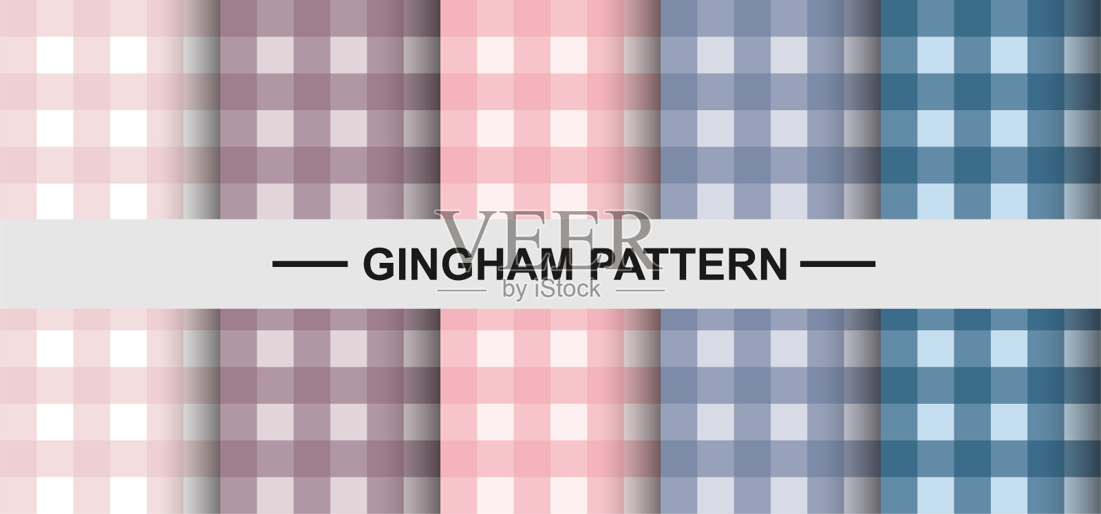 条纹图案集纹理。矢量图插画图片素材