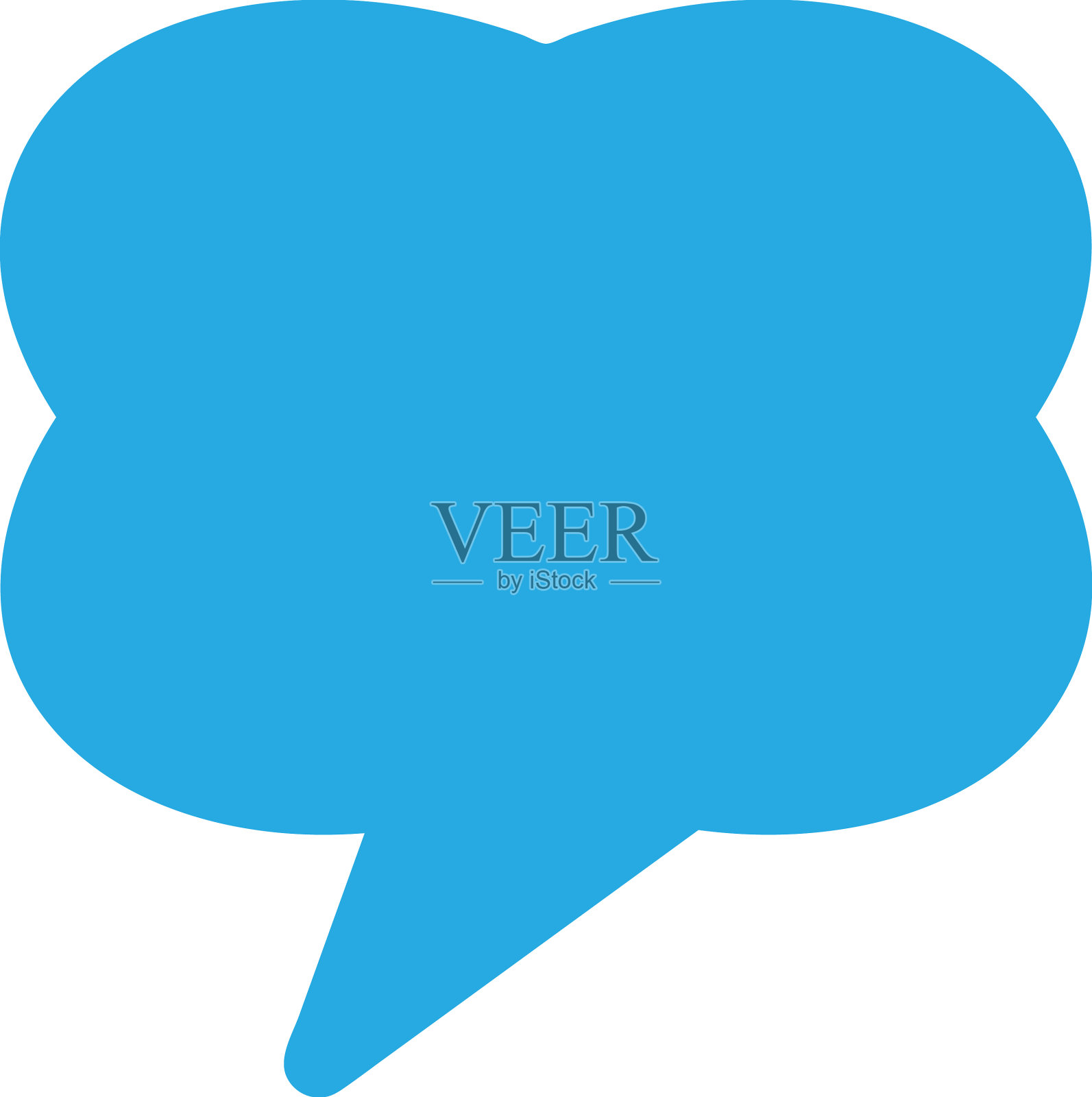 语音气泡图标符号符号插画图片素材