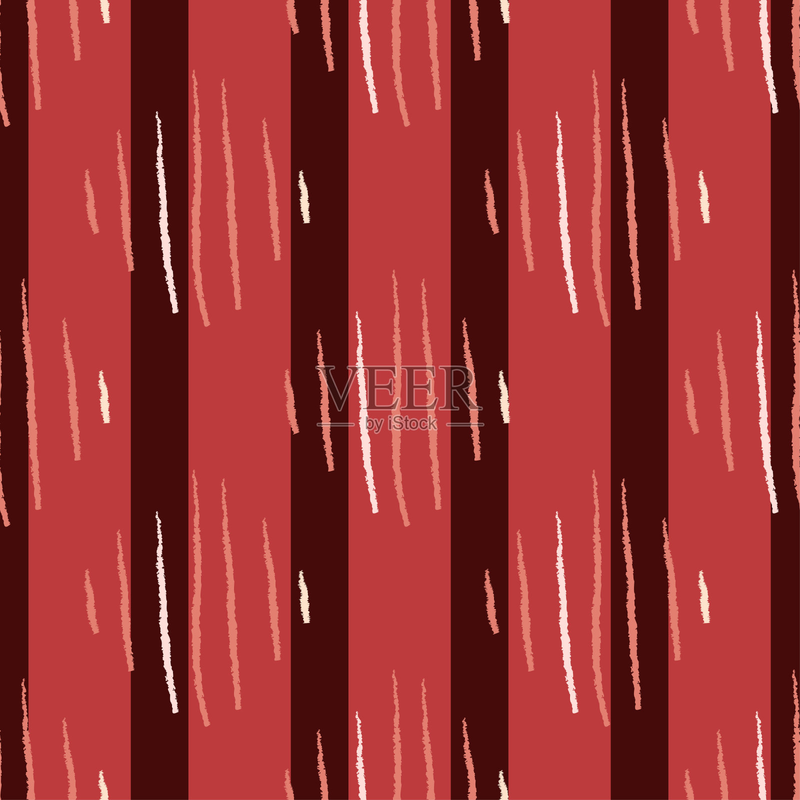 无缝图案的划痕。手绘恐怖背景。插画图片素材