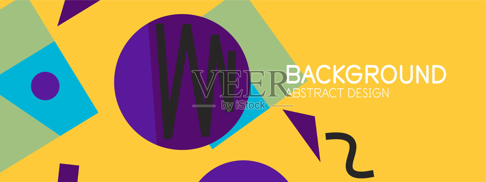 抽象的背景块线三角形插画图片素材