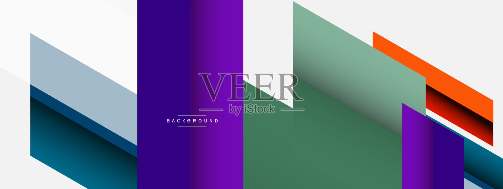 背景抽象重叠色插画图片素材